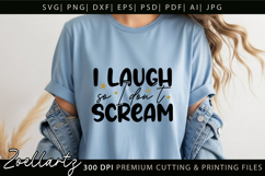Funny Mental Health SVG Sarcastic Anxiety T-shirt Mug Design Product Image 3