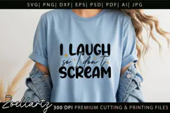 Funny Mental Health SVG Sarcastic Anxiety T-shirt Mug Design Product Image 3