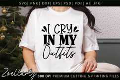 Funny Anxiety SVG Sarcastic Mental Health T-shirt Mug Design Product Image 2