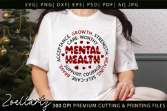 Mental Health SVG Social Anxiety Inspirational T-shirt Mug Product Image 2