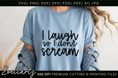Funny Mental Health SVG Sarcastic Anxiety T-shirt Mug Design Product Image 6