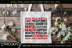 Mental Health Subway Art SVG Social Anxiety T-shirt Mug Product Image 5