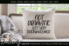 Funny Mental Health SVG Sarcastic Anxiety T-shirt Mug Design Product Image 2