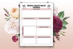 Mental Health Bullet Journal Self Care &amp; Mindfulness Planner Product Image 2