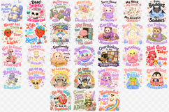 Mental Health Sublimation Bundle | Funny Self Care cliparts Product Image 2