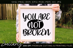 Mental Health Awareness SVG Sarcastic Anxiety T-shirt Mug Product Image 5