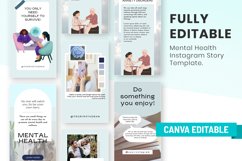 Mental Health Instagram Canva Story Template Product Image 3