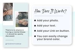 Mental Health Instagram Canva Story Template Product Image 5