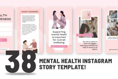 Mental Health Instagram Canva Story Template Product Image 2
