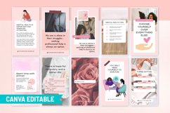 Mental Health Instagram Canva Story Template Product Image 9