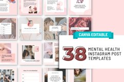 Mental Health Instagram Canva Post Template Product Image 2