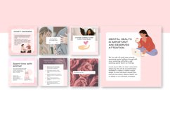 Mental Health Instagram Canva Post Template Product Image 3