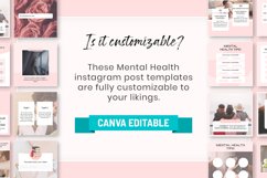 Mental Health Instagram Canva Post Template Product Image 9