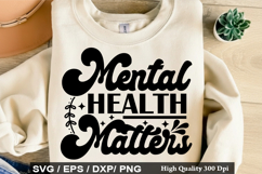 Mental Health Matters SVG - Mental Health Design Product Image 1