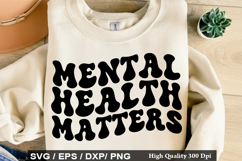 Mental Health SVG Design - Know Your Worth Then Add Tax Product Image 5