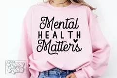 Mental Health Matters SVG - Kindness - Motivational PNG Product Image 2