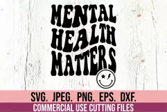 Mental Health Matters SVG - Be Kind To Your Mind You Matter Product Image 1