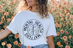 Mental Health Matters SVG, Mental Health SVG Design Product Image 2
