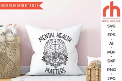 mental health matters svg, floral brain svg, flower brain svg, blooming brain svg, half brain svg, mental health brain svg, mind plants svg, mind health svg, mental Illness svg, botanical brain svg, human brain svg, alzheimer svg, depression svg