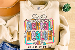 Mental Health Matters PNG, Inspirational PNG, Anxiety PNG Product Image 3