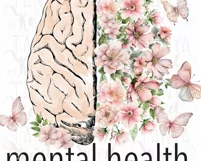 Mental Health Matters Png Instant Download Product Image 2