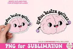 Mental Health Matters PNG, Mental Health Awareness Product Image 1