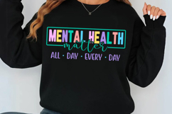 Mental Health Matters Svg Design Product Image 3