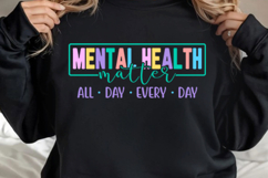 Mental Health Matters Svg Design Product Image 2