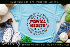 Mental Health SVG Social Anxiety Inspirational T-shirt Mug Product Image 4