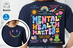 Mental Health Matters Kindness Positive Inspirational Quotes Product Image 1