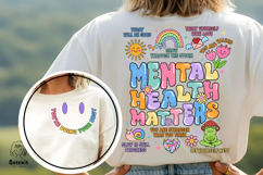 Mental Health Matters Kindness Positive Inspirational Quotes Product Image 2