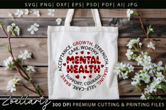 Mental Health SVG Social Anxiety Inspirational T-shirt Mug Product Image 7