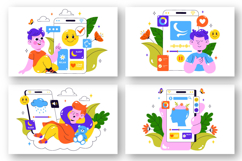 10 Mental Wellness Apps Illustration Product Image 3