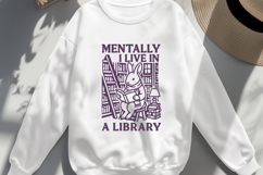 Cottagecore Animal Bookish SVG Bundle, 8 Cute Reading Quotes Product Image 4