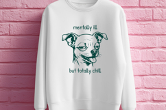 Funny Chihuahua SVG for Sarcastic Shirts - Relatable Dog PNG Product Image 2