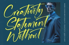 Mentally Positives - Bold Brush Font Product Image 9
