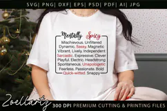 Sarcastic Mental Health SVG Funny Anxiety T-shirt Mug Design Product Image 1