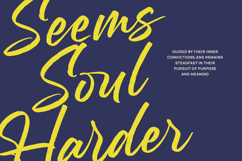 Mention Roberto - Modern Brush Font Product Image 3