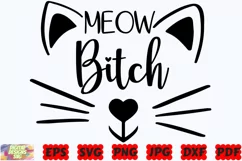 Funny Cat SVG | Cat SVG | Cat Mom SVG | Pet SVG | Cat Lover Product Image 3