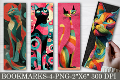 Meow Masterpieces Printable Bookmarks Product Image 1