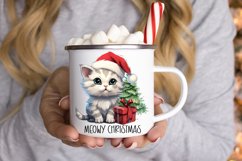 Meowy christmas Sublimation PNG Product Image 3