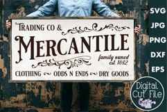 Vintage Farmhouse Home Sign | Mercantile Trading Co Wall Art Product Image 1