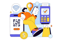 10 Merchant Services Vector Illustration Product Image 4