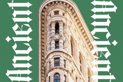 Merdlins - Blackletter Serif Font Product Image 6