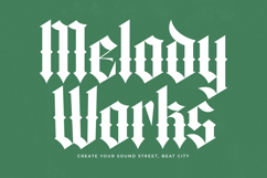 Merdlins - Blackletter Serif Font Product Image 10
