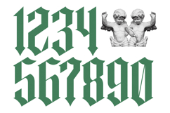 Merdlins - Blackletter Serif Font Product Image 14