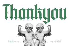Merdlins - Blackletter Serif Font Product Image 15