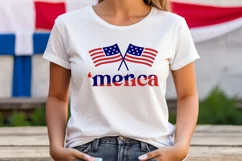 'Merica SVG Design,Patriotic 4th of July SVG,Liberty SVG Product Image 2