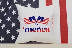 'Merica SVG Design,Patriotic 4th of July SVG,Liberty SVG Product Image 3