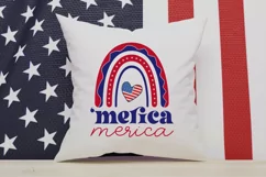 ‘merica SVG,USA Pride SVG,Fourth of July Party Decor Product Image 2